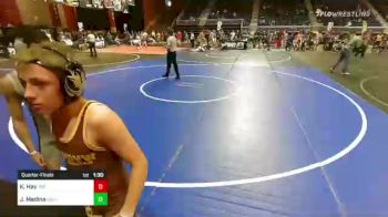 95 lbs Quarterfinal - Kozad Porter, Panhandle Wr Ac vs Antonio Herrera, Generals