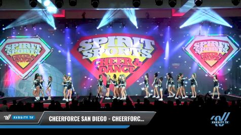 CheerForce San Diego - CheerForce Frenzy [2018 Senior - Small 3 Day 2] Spirit Sports - Duel in the Desert