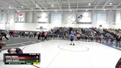 65 lbs Cons. Round 3 - Noah Gibeau, Black Belt Wrestling Academy vs Joseph Elrod, Johnstown PeeWee Wrestling