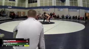 80 lbs Round 1 (4 Team) - Noah Schroeder, Mater Dei vs Braydon Brummitt, Perry Meridian