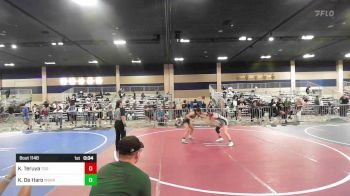 116 lbs Consi Of 16 #1 - Kallie Teruya, Too Much Mana vs Katalina De Haro, Work Horse WC