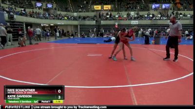 125 lbs Round 3 - Faye Schachtner, Victory School Of Wrestling vs Katie Davidson, Team Nazar