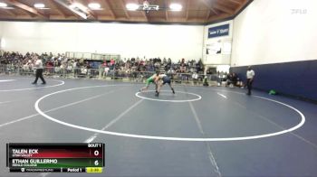 125 lbs Champ. Round 1 - Talen Eck, Utah Valley vs Ethan Guillermo, Menlo College