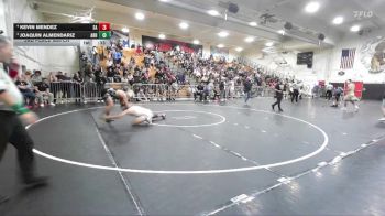157 lbs 3rd Place Match - Joaquin Almendariz, Arroyo vs Kevin Mendez, Santa Ana