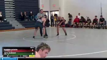 195 lbs Champ Round 1 (16 Team) - Seth Durham, Alta vs Rueben Acosta, Las Vegas