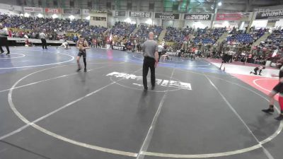 95 lbs Round Of 32 - Xzavier Herrera, Lucile Erwin Middle School vs Roger Wessel, Wrecking Crew