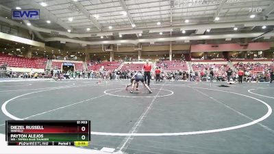 95 lbs Semifinal - Diezel Russell, Winfield vs Payton Alejos, WR - Topeka Blue Thunder