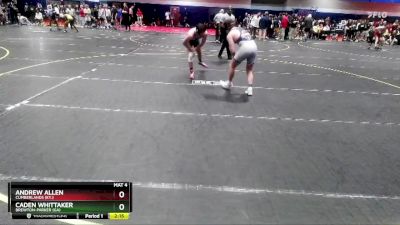 157 lbs Cons. Round 3 - Andrew Allen, Cumberlands (Ky.) vs Caden Whittaker, Brewton-Parker (GA)