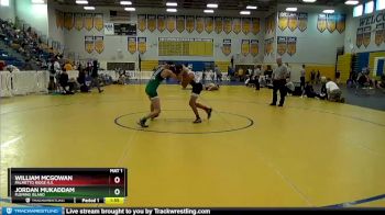 106 Gold Semifinal - William McGowan, Palmetto Ridge H.S. vs Jordan Mukaddam, Fleming Island