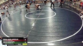 133 lbs Champ. Round 1 - Devin James Arreguin, Roosevelt Wrestling vs Devin Nakamura, Creighton Trained WC