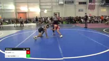 88 lbs Rr Rnd 2 - Riley Lord, Tucson Pride vs Zaydrein Hernandez, Rough House WC