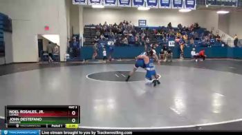 133 lbs Cons. Round 1 - Noel Rosales, Jr., Luther vs John DeStefano, Dubuque