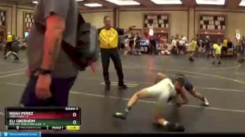 80 lbs Round 5 (6 Team) - Eli Oberheim, Ride Out Wrestling Club vs Noah Perez, Frost Gang