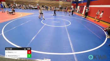 89-97 lbs Rr Rnd 2 - Jadyn Majors, Hilldale Youth Wrestling Club vs Halle Wassenberg, Sallisaw Takedown Club