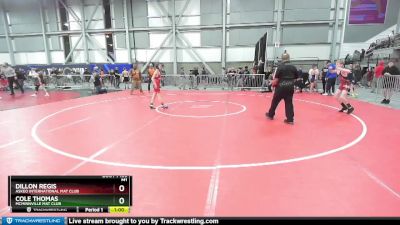 100 lbs Semifinal - Dillon Regis, Askeo International Mat Club vs Cole Thomas, McMinnville Mat Club