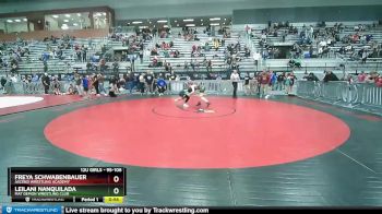 95-106 lbs Round 3 - Leilani Nanquilada, Mat Demon Wrestling Club vs Freya Schwabenbauer, Ascend Wrestling Academy