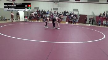 130-132 lbs 1st Place Match - Keely Williams, Independence Girls vs Josie Hocker, Mount Vernon Girls