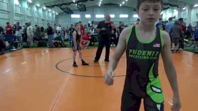 80 lbs Round 1 - Warren Woleslagle, Phoenix Wrestling Club vs Nolan Adolphson, 84 Athletes