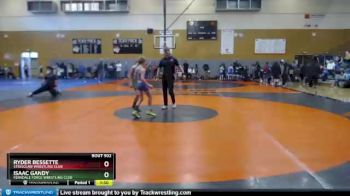 78 lbs Quarterfinal - Isaac Gandy, Ferndale Force Wrestling Club vs Ryder Bessette, Steelclaw Wrestling Club