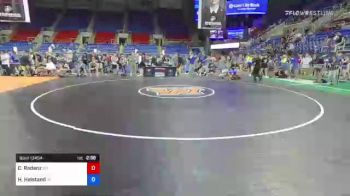 145 lbs Round Of 16 - Clay Radenz, North Dakota vs Hagen Heistand, Iowa