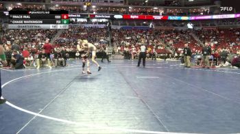 3A-106 lbs Quarterfinal - Trace Rial, Fort Dodge vs Chase Watkinson, Prairie, Cedar Rapids