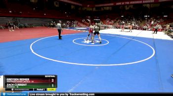 215 lbs D1 - Semi-finals (fri 7:30pm.) - Greysen Reimer, Wisconsin Rapids Lincoln vs Zach Current, Muskego