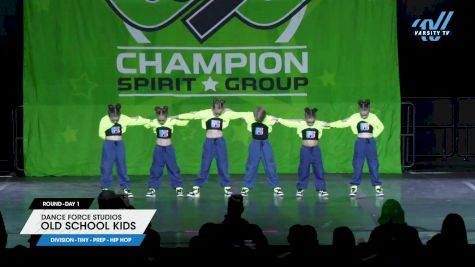 Dance Force Studios - Old School Kids [2025 Tiny - Prep - Hip Hop Day 1] 2025 CSG Dance Grand Nationals