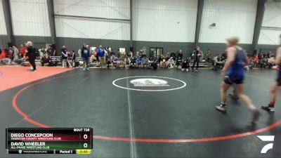 100-106 lbs Cons. Semi - David Wheeler, All-Phase Wrestling Club vs Diego Concepcion, Thurston County Wrestling Club