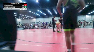 144 lbs Round 3 (4 Team) - Andrew Ramirez, Missouri Outlaws vs James Sievers, Circle Training Center