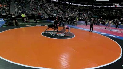 G155-4A Cons. Round 2 - Kaliah Stucky, Monte Vista Girls vs Maliyah Sandoval, Pueblo Central Girls