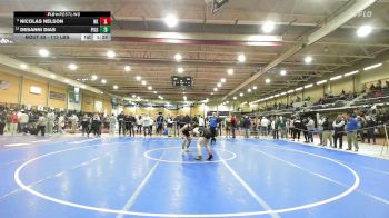 113 lbs Round Of 16 - Nicolas Nelson, North Kingstown vs Desanni Dias, Pilgrim