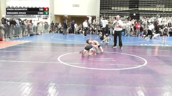 65 lbs 3rd Place - Owen Bosworth, TDWC Minions - ESE vs Benjamin Atkas, CT Whale Orca - ESE