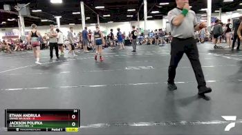 98 lbs Round 4 (6 Team) - Ethan Andrula, Savage WA Black vs Jackson Polifka, PA Alliance Red