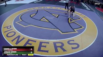 Cons. Round 1 - Jordan Weber, Elkhorn South vs Chase A. Myers, Omaha Westside