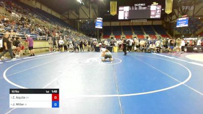 157 lbs Cons 8 #2 - Zack Aquila, OH vs Jaxon Miller, IA