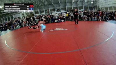 132 lbs Champ. Round 1 - Aidan Hernandez, Nevada vs Teagan Larimore, Colorado