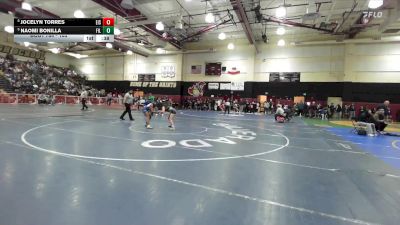 105 lbs 3rd Place Match - Naomi Bonilla, Fillmore vs Jocelyn Torres, Eisenhower