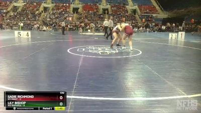 170 lbs Semis & 1st Wrestleback (8 Team) - Sadie Richmond, W1-Minot vs Lily Bishop, W3-Bismarck