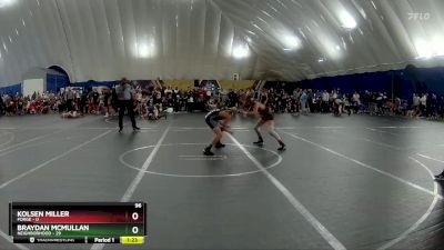 84 lbs Round 1 (8 Team) - Luke Donahue, DWA vs Nora Elliott, Rogue WC