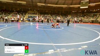 52 lbs Consolation - Kaiden Candy, Sperry Wrestling Club vs Jude Rivers, Barnsdall Youth Wrestling