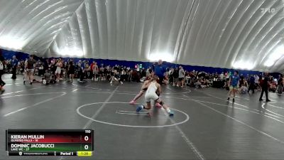 110 lbs Round 6 (8 Team) - Dominic Jacobucci, Lake WC vs Kieran Mullin, Olmsted Falls