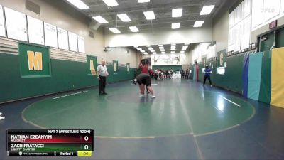 285 lbs Quarterfinal - Zach Fratacci, Liberty Charter vs Nathan Ezeanyim, Hillcrest