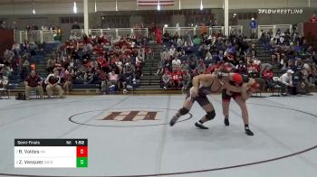 170 lbs Semifinal - Ben Valdes, Woodward Academy vs Zachary Vasquez, San Antonio Christian School