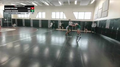 126A Champ. Round 1 - Landon Vaughn, Lincoln Middle School vs Mason Willow, Wyoming Indian Middle School