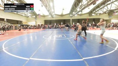 89 lbs Rr Rnd 2 - Daniel Corbin, Mat Assassins Red vs Joey Martin, Ruthless MS