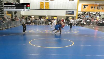 285Black lbs Rr Rnd 3 - Daniel Bittner, Harvard vs Connor Barket, Duke