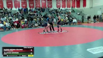 215 lbs Cons. Round 3 - Alexis Medina Solono, Battle Mountain vs Elijahua Davison, Rifle