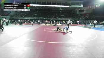 120 lbs Champ. Round 2 - Eliazar Valdez, Grace M Davis vs Jonah Blackwell, Central Catholic