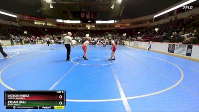 113 lbs Champ. Round 1 - Victor Perez, Tuscon Badgers vs Ethan Hall, River Valley