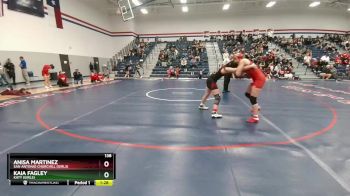 138 lbs Round 2 - Anisa Martinez, San Antonio Churchill (Girls) vs Kaia Fagley, Katy (Girls)